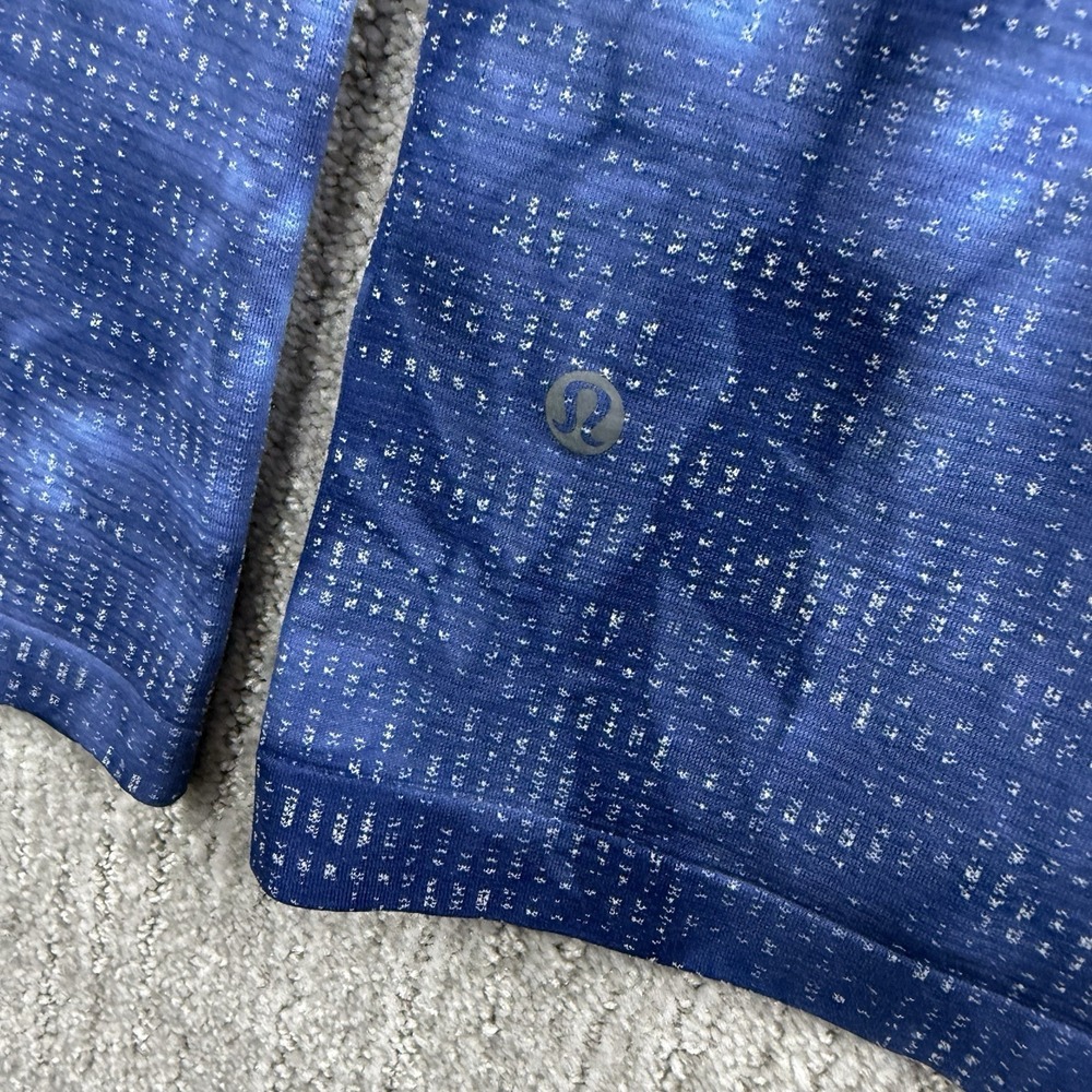 Lululemon Metal Vent Tech Long Sleeve Shirt 2.0 Men's Size XL Blue Marble - Picture 6 of 8